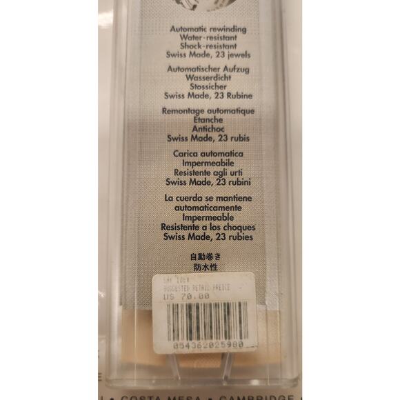 Vintage Swatch automatic watch ST. PETERS GATE SAK106 bundle with golf tees NOS - Picture 14 of 17